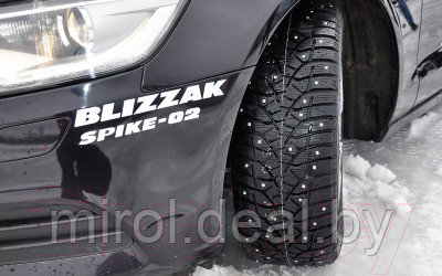 Зимняя шина Bridgestone Blizzak Spike-02 SUV 215/65R17 103T - фото 7 - id-p227169798