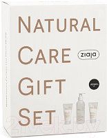 Набор косметики для лица Ziaja Natural Care Крем дневной+Крем ночной+Гель для умывания