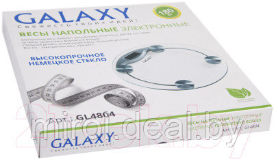 Напольные весы электронные Galaxy GL 4804 - фото 4 - id-p227170567