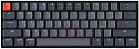 Клавиатура Keychron K12 Grey RGB Gateron G Pro Red Switch RU / K12-B1