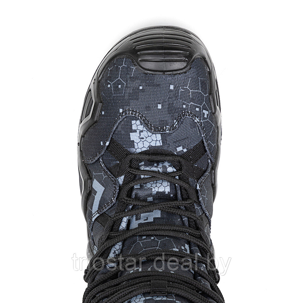 Треккинговые ботинки ELKLAND 173 (черный камуфляж) - фото 4 - id-p164046473