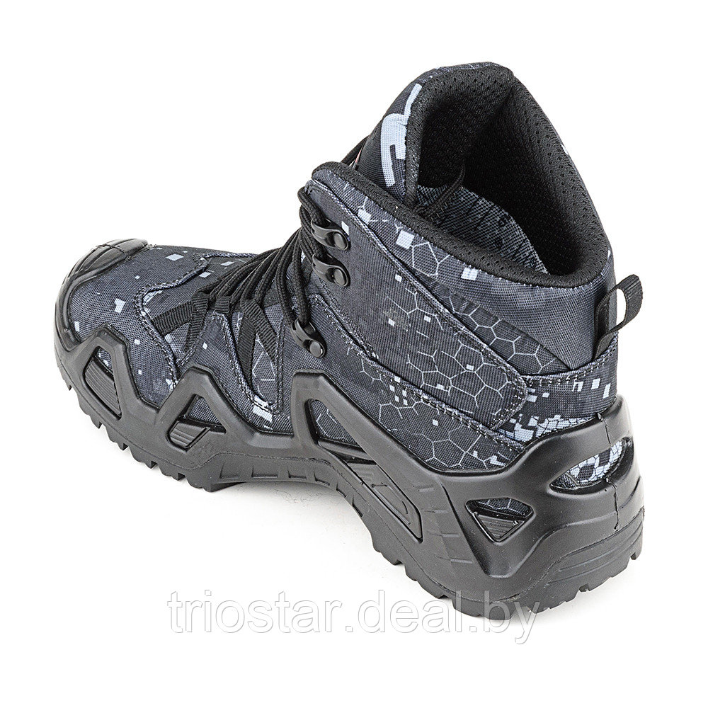 Треккинговые ботинки ELKLAND 173 (черный камуфляж) - фото 3 - id-p164046473