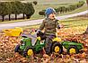 Детский педальный трактор Rolly Toys John Deere, фото 4