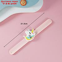 Часы наручные электронные, детские "Единорог", ремешок l-21.5 см