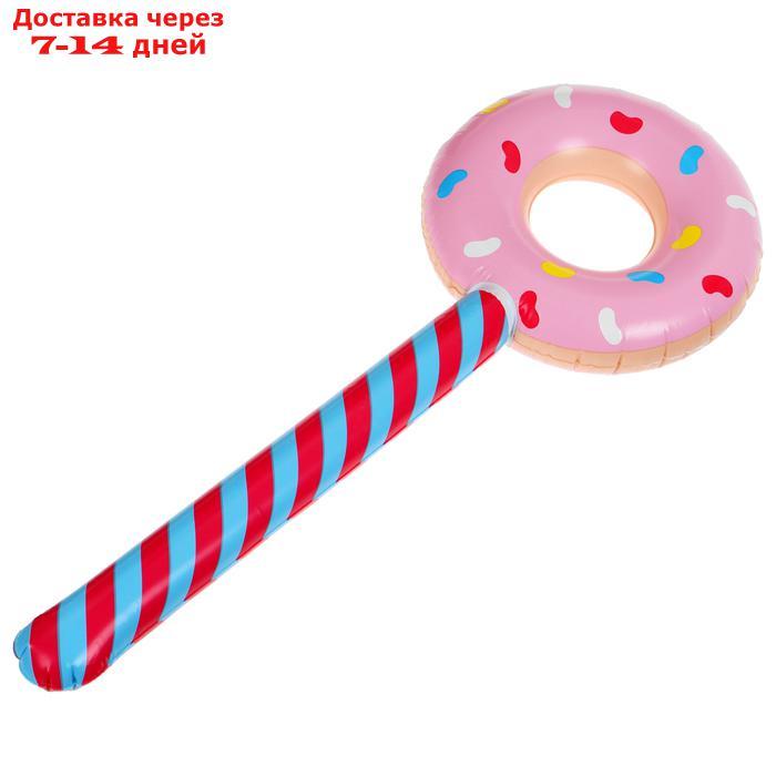 Игрушка надувная "Пончики" d=30 см, h=80 cм, цвета микс - фото 2 - id-p227036694