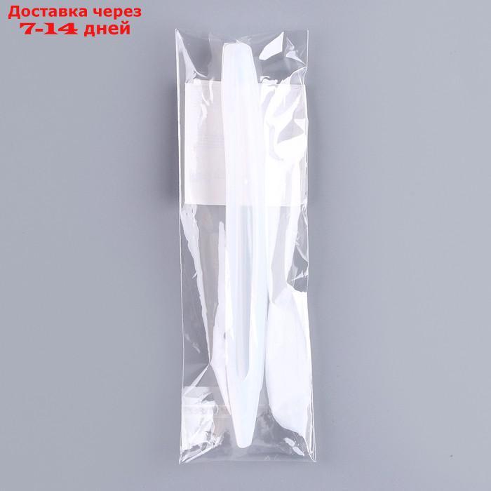 Форма силиконовая для эпоксидной смолы "Ручка" набор 2 шт, размер 1 шт 1,6*14,8*1,2 см - фото 6 - id-p227036770