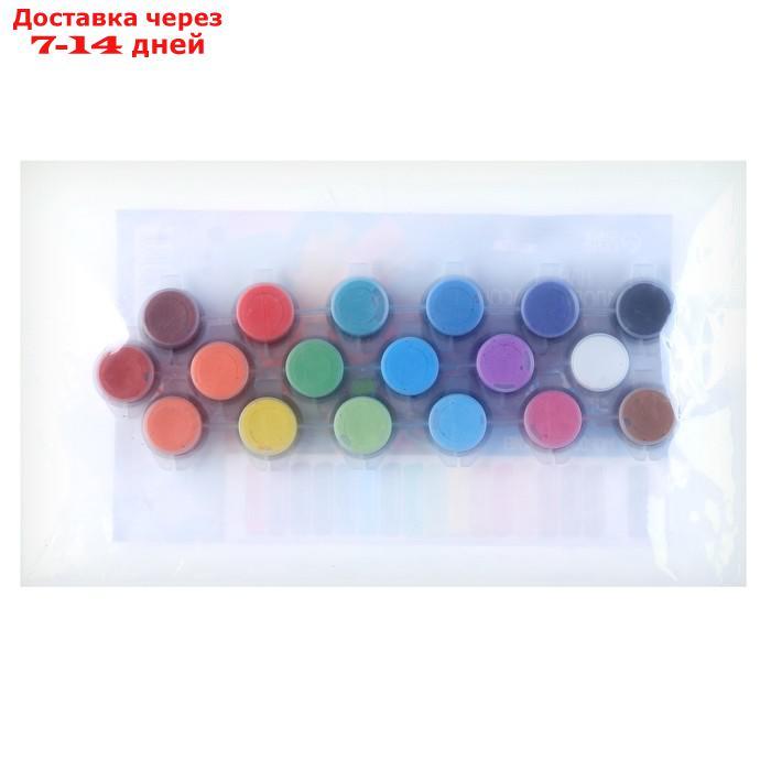 Набор акриловых красок " Яркая палитра" , 18 цветов - фото 5 - id-p227051421