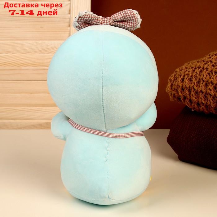 Мягкая игрушка "Пингвин", размер 22 см, цвет голубой - фото 3 - id-p227045409