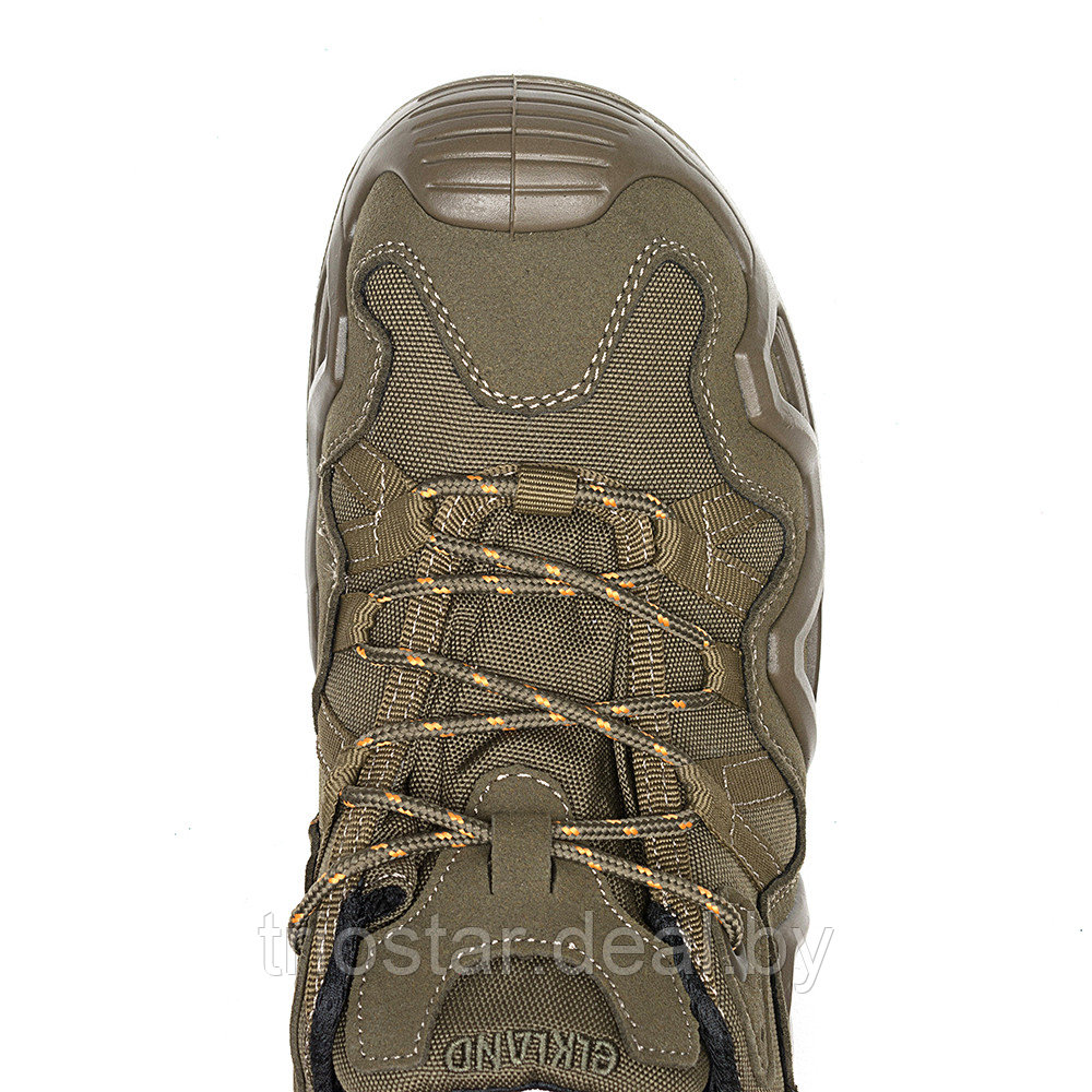 Треккинговые ботинки ELKLAND 171 (цвет олива/хаки) - фото 3 - id-p164046620