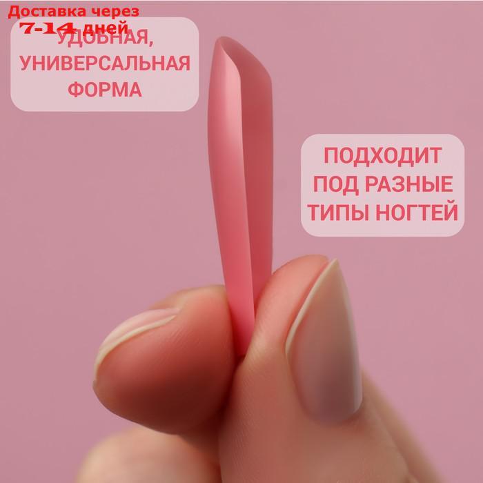 Типсы для наращивания ногтей, набор, 100 шт, розовые - фото 3 - id-p227053606