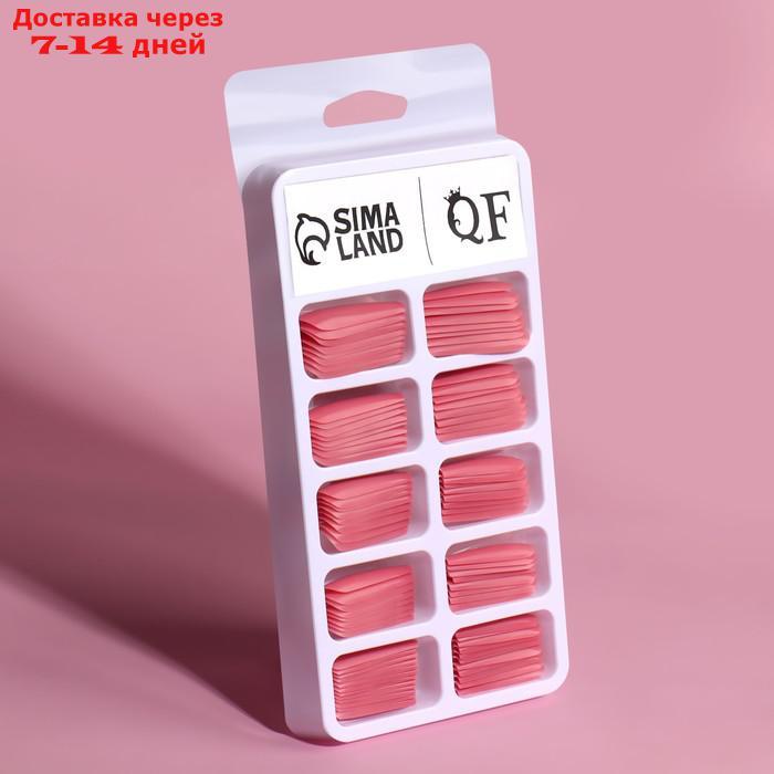 Типсы для наращивания ногтей, набор, 100 шт, розовые - фото 8 - id-p227053606