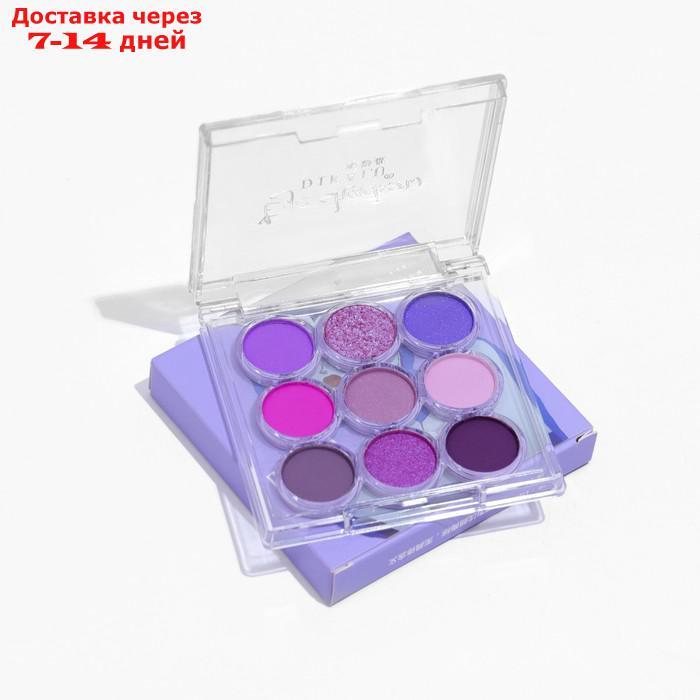 Палетка теней для макияжа Purple Sky, 12 цветов - фото 2 - id-p227042071