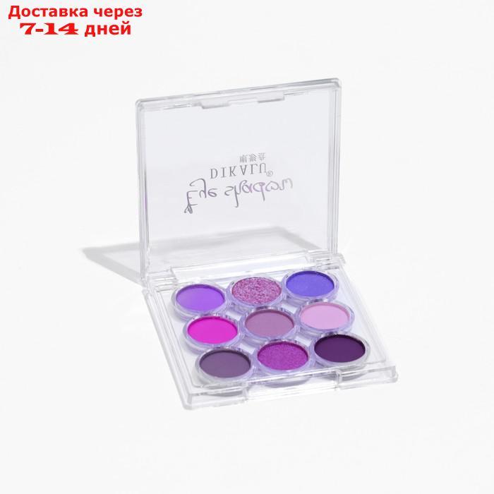 Палетка теней для макияжа Purple Sky, 12 цветов - фото 3 - id-p227042071