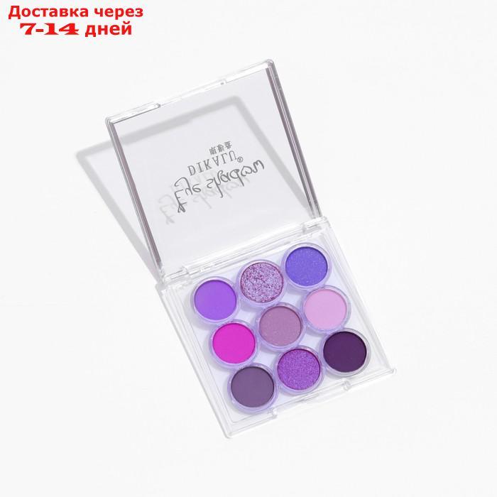 Палетка теней для макияжа Purple Sky, 12 цветов - фото 4 - id-p227042071