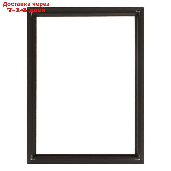 Рама для картин (зеркал) 21 х 30 х 1,2 см, пластиковая, Calligrata PKM, чёрный - фото 2 - id-p227051970