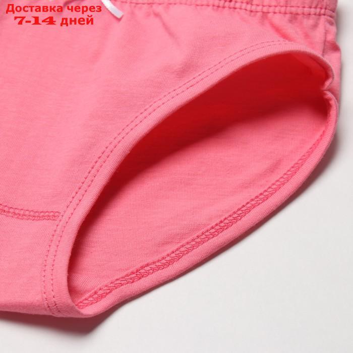 Комплект (майка и трусы) для девочек А.МД 129-41, цвет розовый, рост 116 см - фото 4 - id-p227048374