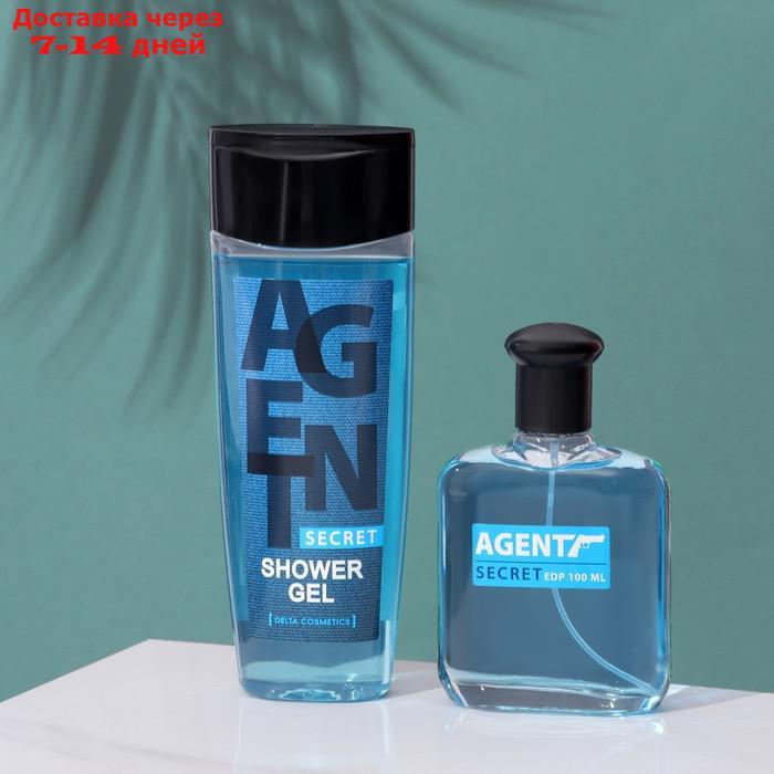 Подарочный набор для мужчин Agent Secret: гель для душа, 250 мл+ парфюмерная вода, 100 мл - фото 2 - id-p227065674