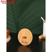 Крышка для чайника с ручкой BellaTenero "ЭКО", d=8,1 см (7 см), бамбук