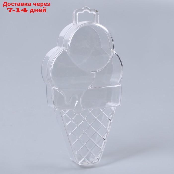 Основа для творчества и декорирования "Рожок мороженое", набор 3 шт, размер 1 шт 14*7*3,5 см - фото 2 - id-p227071012