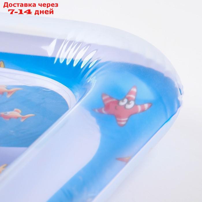 Коврик надувной для малышей "Морской мир", 68х50 см - фото 6 - id-p227068205