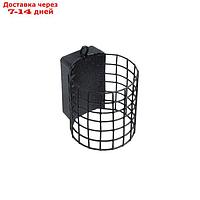 Груз-кормушка металлическая X-FEEDER ME CLASSIC M GRID, цвет Matt Black, 100 г, 35 мл