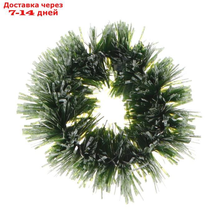 Декор "Новогодний венок", набор 3 шт., размер 1 шт. 3 см, цвет тёмно-зелёный - фото 5 - id-p227048583