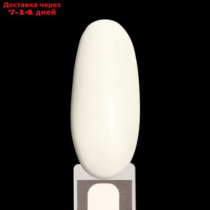 Гель-лак для ногтей "GLOW IN THE DARK", 3-х фазный, 8 мл, LED/UV, люминесцентный, цвет белый (01) - фото 2 - id-p227064876