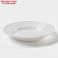 Тарелка суповая Avvir "Регал", d=20 см, стеклокерамика