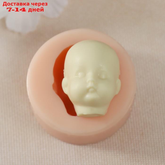 Молд силикон "Лицо младенца" №22 3х2,4х1,8 см - фото 1 - id-p227072252