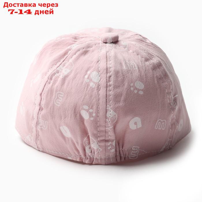 Кепка детская MINAKU розовый, р-р 48 - фото 3 - id-p227073265