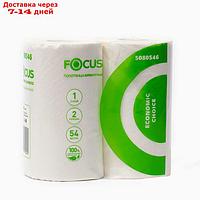 Бумажные полотенца Focus Eco, 1 слой, 2 рулона