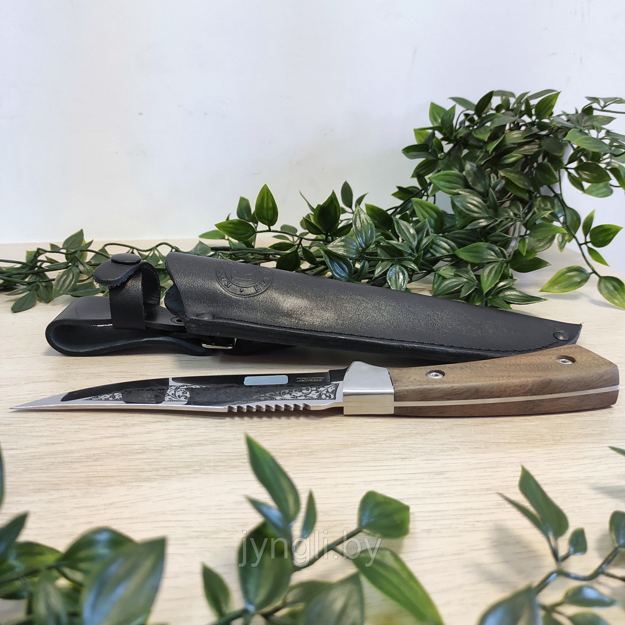 Нож туристический Кизляр Ф-1, рукоять дерево - фото 5 - id-p76934477