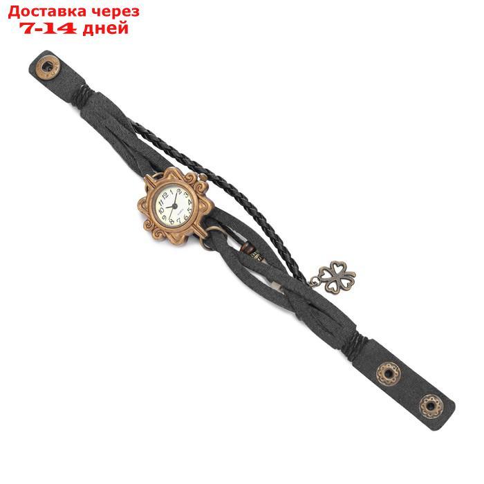 Часы наручные женские "Клевер", d-2.5 см - фото 4 - id-p227067098