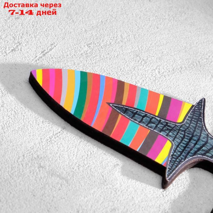 Сувенир деревянный "Тычковый нож", малый, разноцветный - фото 2 - id-p227055507