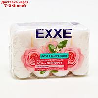 Туалетное мыло косметическое EXXE "Роза и грейпфрут" 4*70 г