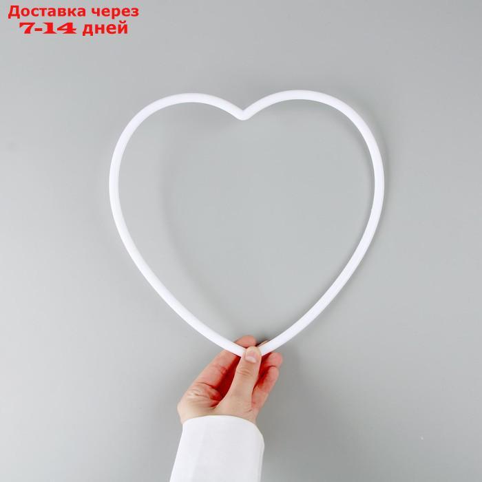 Основа для творчества и декора "Сердце" набор 3 шт., размер 1 шт. 25 × 25 × 0,73 см - фото 6 - id-p227069238