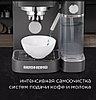 Рожковая кофеварка Redmond CM702 (черный/хром), фото 6