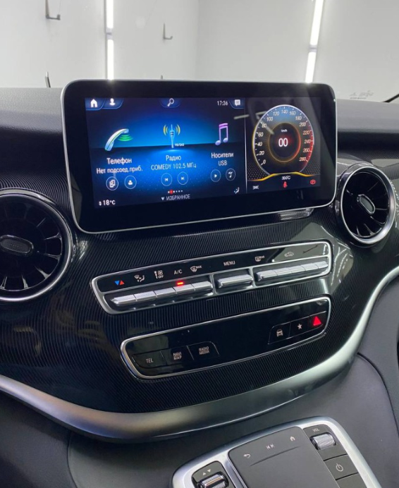 Монитор 10,25" для Mercedes-Benz V-Класс 2019+ NTG 6.0 Android 13 (8/128gb)