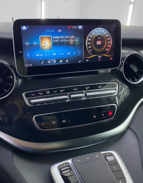 Монитор 10,25" для Mercedes-Benz V-Класс 2019+ NTG 6.0 Android 13 (8/128gb) - фото 2 - id-p227174895