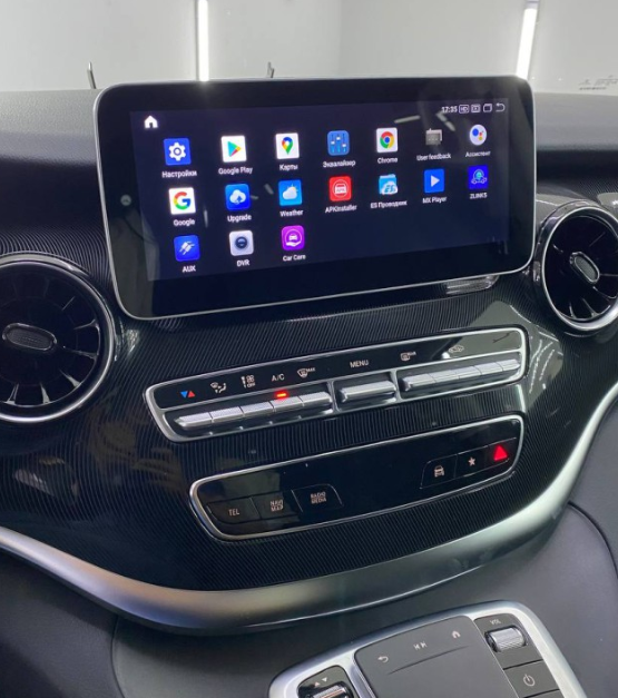 Монитор 10,25" для Mercedes-Benz V-Класс 2019+ NTG 6.0 Android 13 (8/128gb) - фото 7 - id-p227174895