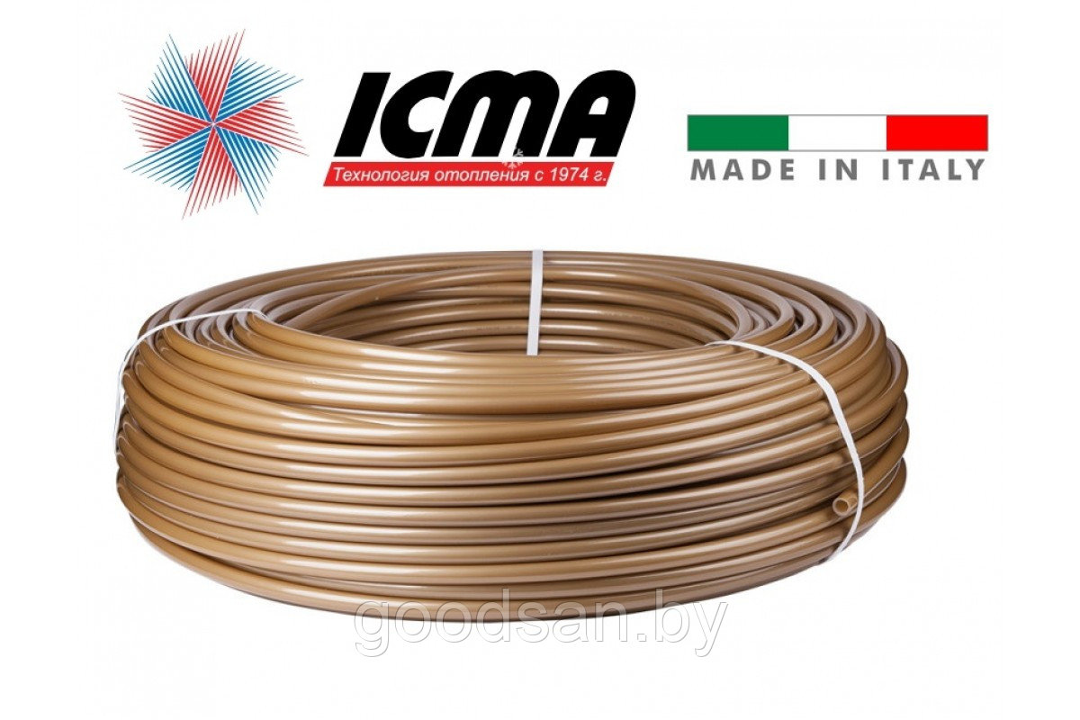 Сшитый полиэтилен ICMA PE-XA EVOH 16х2,0 мм (240,600м) италия
