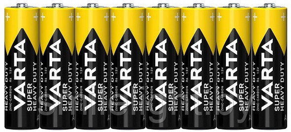 Элемент питания VARTA Super Heavy Duty AA/R6 Carbon 1,5V shrink 8