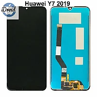 Дисплей (экран) Huawei Y7 2019 оригинал (DUB-LX1) с тачскрином, черный