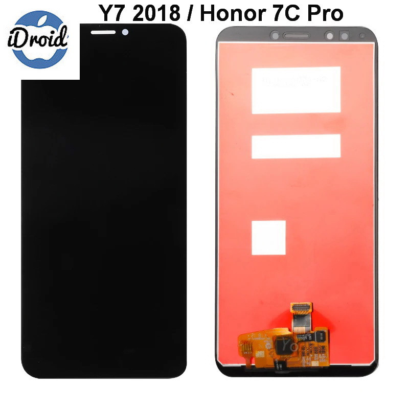 Дисплей (экран) Huawei Y7 2018, Y7 Prime 2018, Y7 Pro (LDN-LX1, LDN-L21) с тачскрином, черный