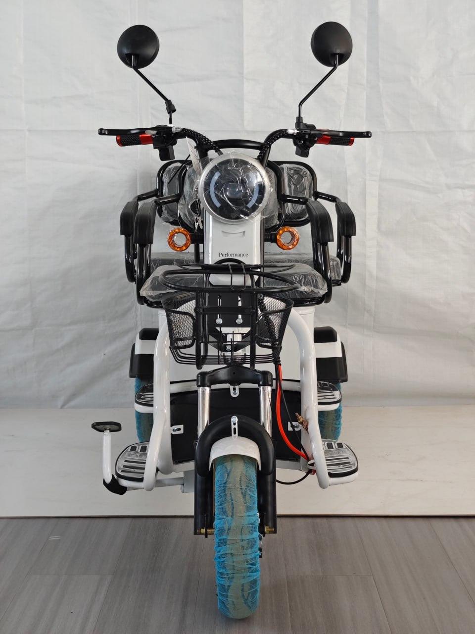 Электрический трицикл SHTENLI Model XL (40) SLA 20Ач48В (аккумулятор 4шт 20Ач12В) - фото 2 - id-p227175239