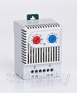 35102DEK Термостат с НО+НЗ контактами от 0 до +60°C 250В