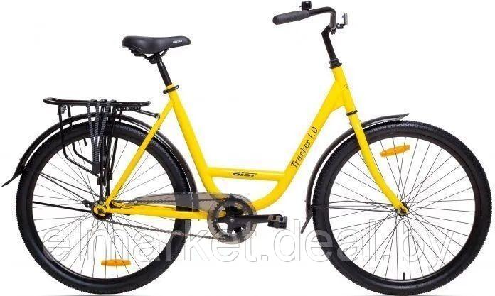 Велосипед AIST Tracker 1.0/26/19/желтый/2023 - фото 1 - id-p227176015
