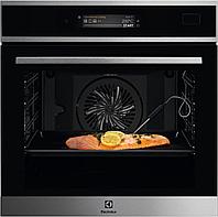 Духовой шкаф Electrolux EOB9S31WX нержавеющая сталь, черный