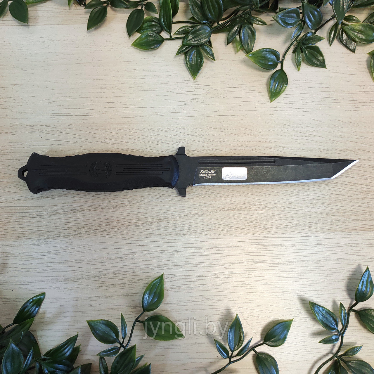 Нож туристический НР-19, черный - фото 5 - id-p208154561