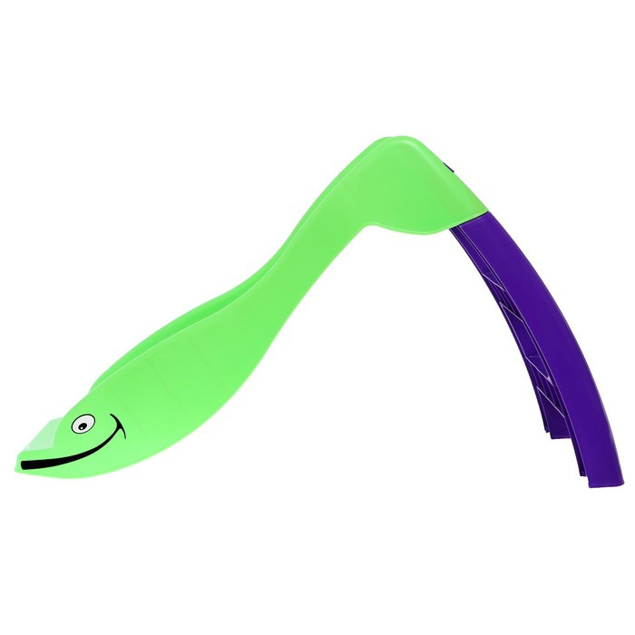Горка «Дельфин», цвет зелёно-фиолетовый - фото 2 - id-p227176214
